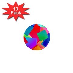 Colors, Color 1  Mini Magnet (10 Pack)  by nateshop