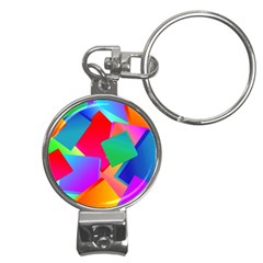 Colors, Color Nail Clippers Key Chain