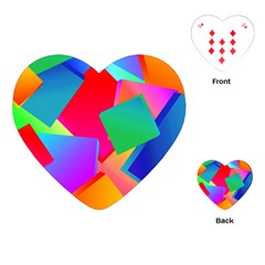 Colors, Color Playing Cards Single Design (Heart)