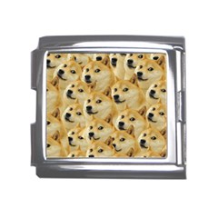 Doge, Memes, Pattern Mega Link Italian Charm (18mm)