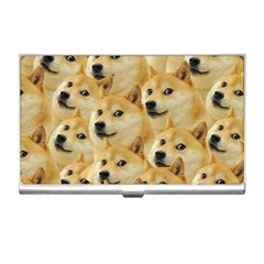 Doge, Memes, Pattern Business Card Holder