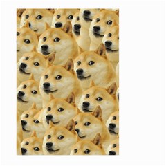 Doge, Memes, Pattern Large Garden Flag (Two Sides)