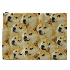 Doge, Memes, Pattern Cosmetic Bag (XXL)