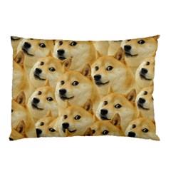 Doge, Memes, Pattern Pillow Case (two Sides) by nateshop