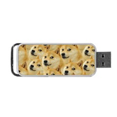 Doge, Memes, Pattern Portable Usb Flash (one Side) by nateshop