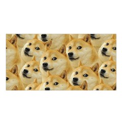 Doge, Memes, Pattern Satin Shawl 45  x 80 