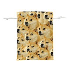 Doge, Memes, Pattern Lightweight Drawstring Pouch (S)