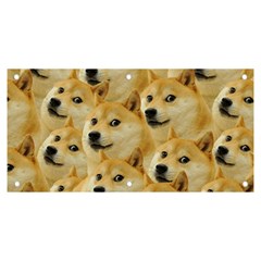 Doge, Memes, Pattern Banner And Sign 6  X 3  by nateshop