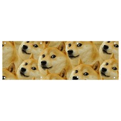 Doge, Memes, Pattern Banner And Sign 9  X 3  by nateshop