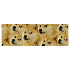 Doge, Memes, Pattern Banner And Sign 12  X 4  by nateshop