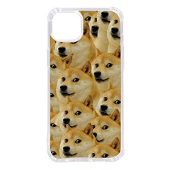 Doge, Memes, Pattern Iphone 14 Plus Tpu Uv Print Case by nateshop