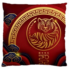 Holiday, Chinese New Year, Year Of The Tiger Standard Premium Plush Fleece Cushion Case (two Sides) by nateshop
