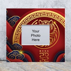 Holiday, Chinese New Year, Year Of The Tiger White Wall Photo Frame 5  X 7  by nateshop