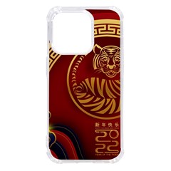 Holiday, Chinese New Year, Year Of The Tiger Iphone 14 Pro Tpu Uv Print Case by nateshop