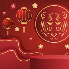 Holiday, Chinese New Year, Play Mat (rectangle) by nateshop