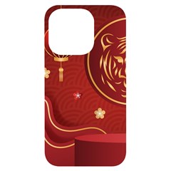 Holiday, Chinese New Year, Iphone 14 Pro Black Uv Print Case by nateshop