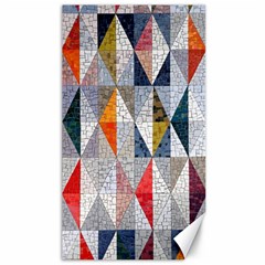 Mosaic, Colorful, Rhombuses, Pattern, Geometry Canvas 40  X 72  by nateshop