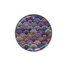 Texture, Pattern, Abstract Hat Clip Ball Marker