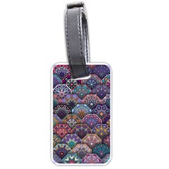 Texture, Pattern, Abstract Luggage Tag (one Side) by nateshop