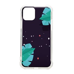 Leaves Flowers Border Frame Floral Iphone 11 Pro 5 8 Inch Tpu Uv Print Case