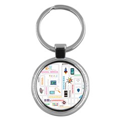 Startup Business Organization Key Chain (round) by Grandong