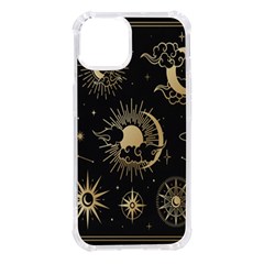 Asian Set With Clouds Moon Sun Stars Vector Collection Oriental Chinese Japanese Korean Style Iphone 14 Tpu Uv Print Case by Grandong