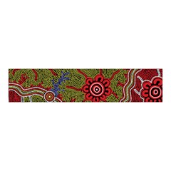 Authentic Aboriginal Art - Connections Velvet Scrunchie