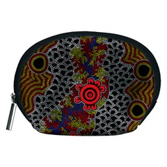 Authentic Aboriginal Art - Gathering Accessory Pouch (medium)