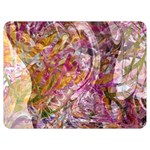 Abstract pink blend Two Sides Premium Plush Fleece Blanket (Extra Small) 40 x30  Blanket Front