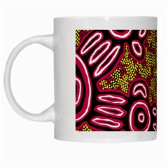 Authentic Aboriginal Art - You Belong White Mug