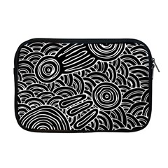 Authentic Aboriginal Art - Meeting Places Apple Macbook Pro 17  Zipper Case