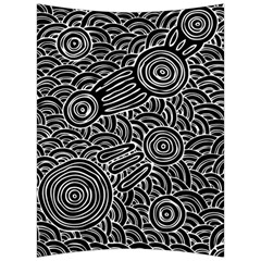 Authentic Aboriginal Art - Meeting Places Back Support Cushion