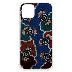 Authentic Aboriginal Art - Riverside Dreaming Iphone 12/12 Pro Tpu Uv Print Case by hogartharts