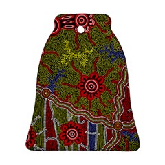 Authentic Aboriginal Art - Connections Ornament (bell) by hogartharts