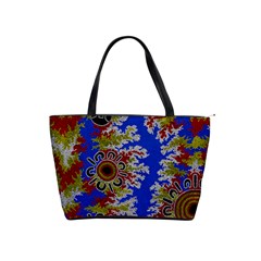 Authentic Aboriginal Art - Waterholes (corella) Classic Shoulder Handbag