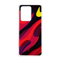 Abstract Fire Flames Grunge Art, Creative Samsung Galaxy S20 Ultra 6 9 Inch Tpu Uv Case by nateshop