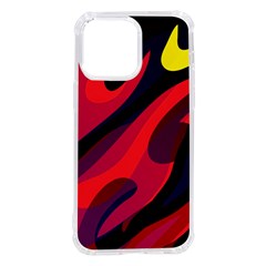 Abstract Fire Flames Grunge Art, Creative Iphone 14 Pro Max Tpu Uv Print Case by nateshop