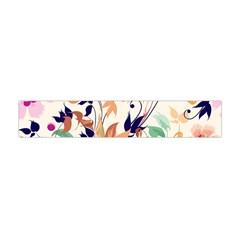 Abstract Floral Background Premium Plush Fleece Scarf (mini) by nateshop