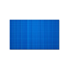 Blue Abstract, Background Pattern Sticker (rectangular)