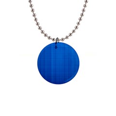 Blue Abstract, Background Pattern 1  Button Necklace by nateshop