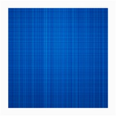 Blue Abstract, Background Pattern Medium Glasses Cloth by nateshop