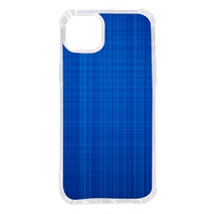 Blue Abstract, Background Pattern Iphone 14 Plus Tpu Uv Print Case by nateshop