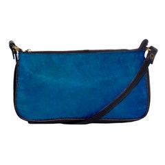 Blue Stone Texture Grunge, Stone Backgrounds Shoulder Clutch Bag by nateshop