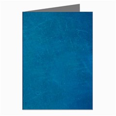 Blue Stone Texture Grunge, Stone Backgrounds Greeting Cards (pkg Of 8) by nateshop