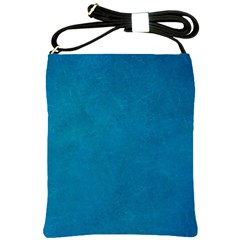 Blue Stone Texture Grunge, Stone Backgrounds Shoulder Sling Bag by nateshop