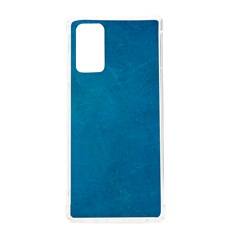 Blue Stone Texture Grunge, Stone Backgrounds Samsung Galaxy Note 20 Tpu Uv Case by nateshop