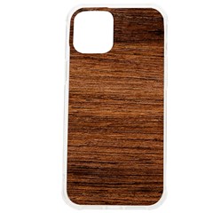 Brown Wooden Texture Iphone 12 Pro Max Tpu Uv Print Case by nateshop
