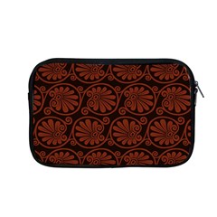 Brown Floral Pattern Floral Greek Ornaments Apple Macbook Pro 13  Zipper Case by nateshop