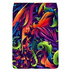 Colorful Floral Patterns, Abstract Floral Background Removable Flap Cover (s) by nateshop