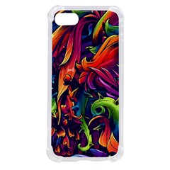 Colorful Floral Patterns, Abstract Floral Background Iphone Se